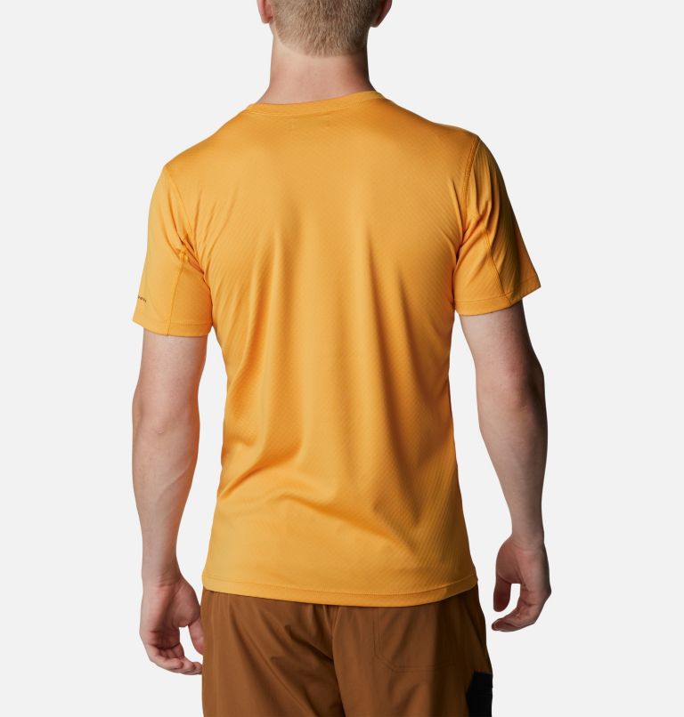 Thumbnail: Men's Zero Rules Technical T-Shirt, Color: Mango, image 2
