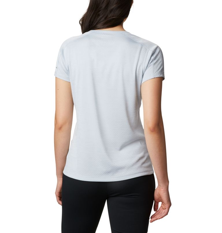 Women's Zero Rules Technical T-Shirt, Color: Cirrus Grey Heather, image 2