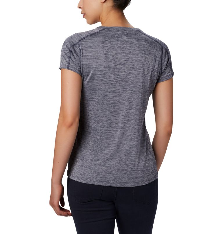 Thumbnail: Zero Rules technisches T-Shirt für Frauen, Color: Nocturnal Heather, image 2