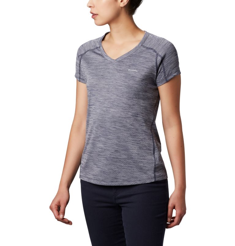 Thumbnail: Zero Rules technisches T-Shirt für Frauen, Color: Nocturnal Heather, image 1