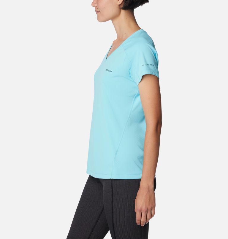 Women's Zero Rules Technical T-Shirt, Color: Aquamarine, image 3
