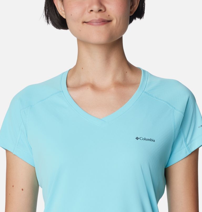 Women's Zero Rules Technical T-Shirt, Color: Aquamarine, image 4