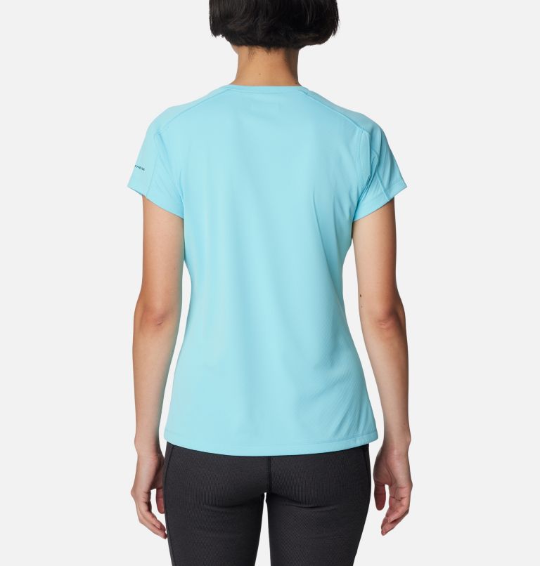 Women's Zero Rules Technical T-Shirt, Color: Aquamarine, image 2