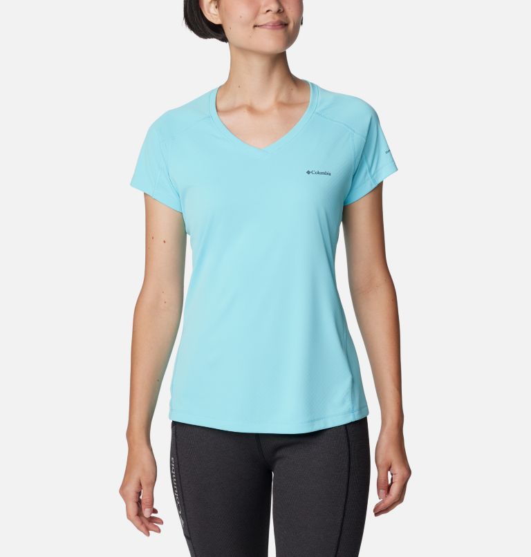 Women's Zero Rules Technical T-Shirt, Color: Aquamarine, image 1