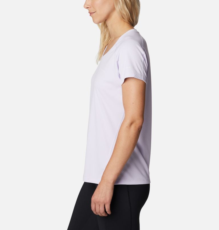 Women's Zero Rules Technical T-Shirt, Color: Purple Tint, image 3