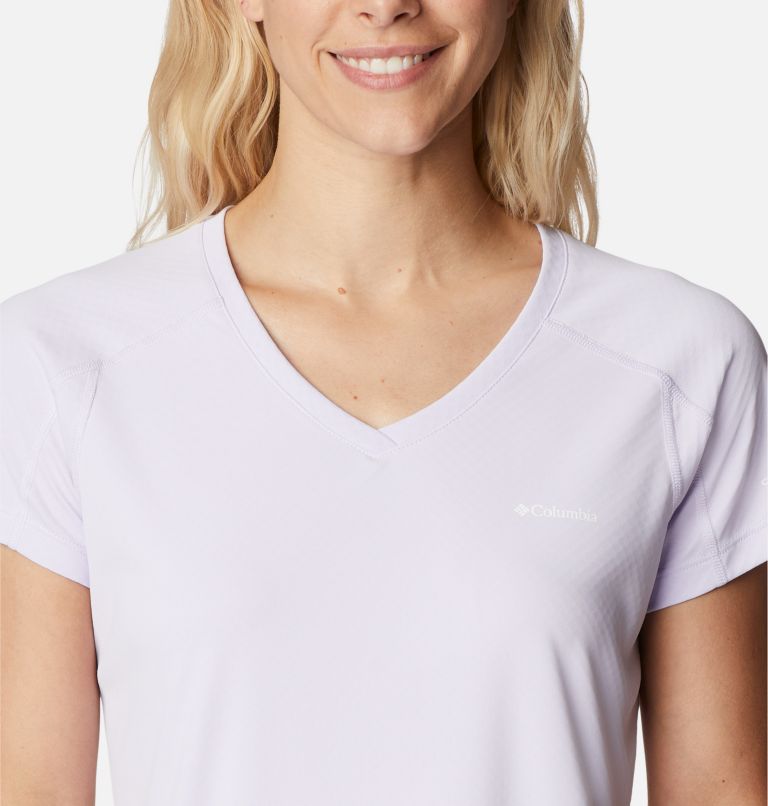 Women's Zero Rules Technical T-Shirt, Color: Purple Tint, image 4
