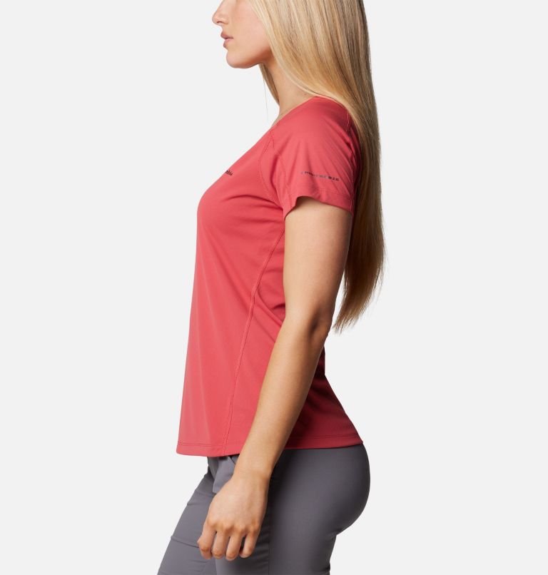 Women's Zero Rules Technical T-Shirt, Color: Daredevil, image 3