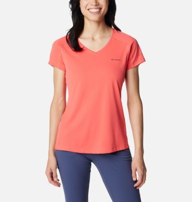 Camiseta técnica manga corta Zero Rules para mujer, Color: Juicy, image 1
