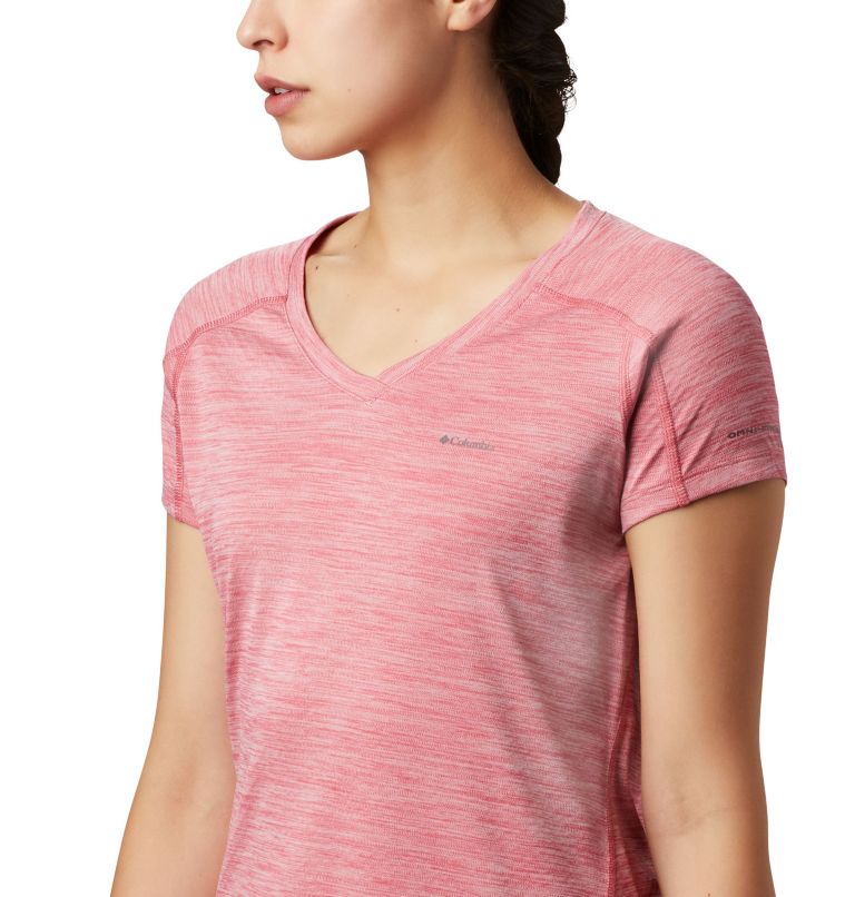 Gilet manches courtes Zero Rules pour femme, Color: Rouge Pink Heather, image 4