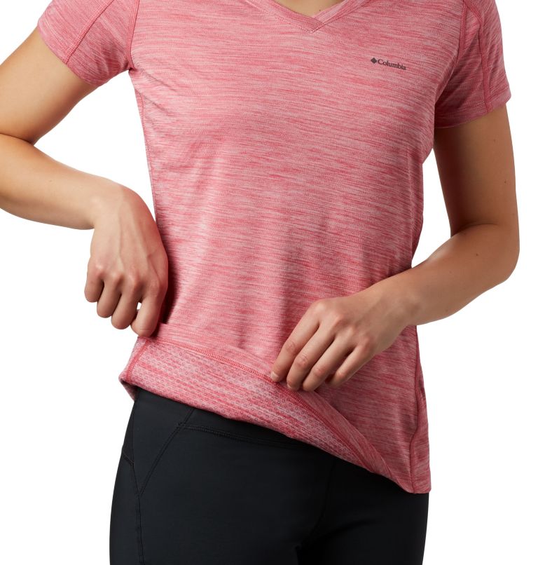 Gilet manches courtes Zero Rules pour femme, Color: Rouge Pink Heather, image 5