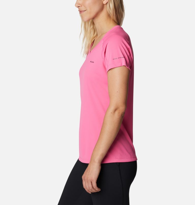 Zero Rules Short Sleeve Shirt | 656 | XS, Color: Wild Geranium, image 3