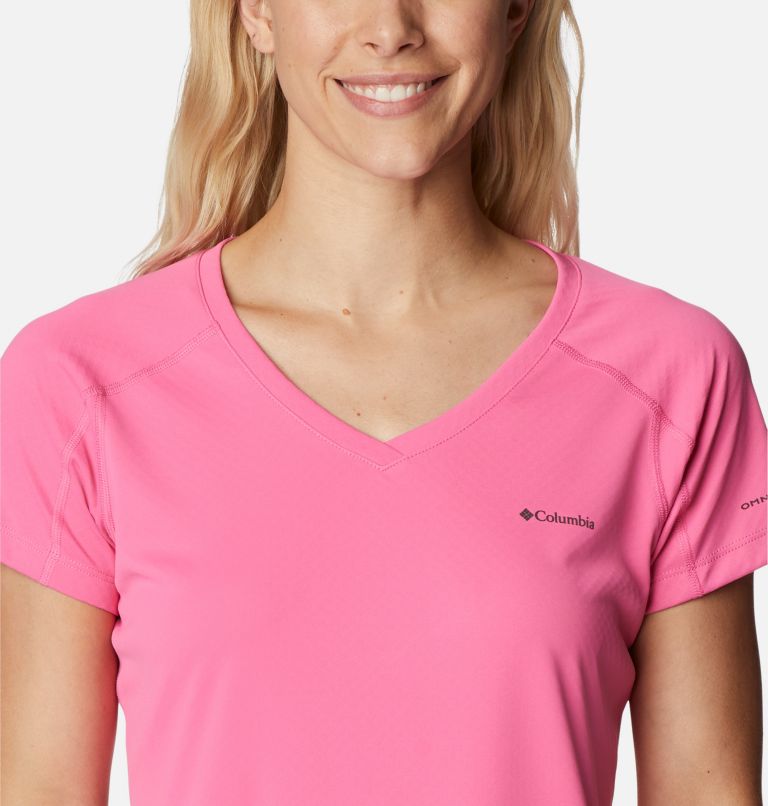 Zero Rules Short Sleeve Shirt | 656 | XS, Color: Wild Geranium, image 4