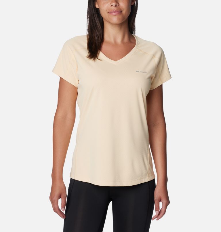 Women's Zero Rules Technical T-Shirt, Color: Sunkissed, image 1