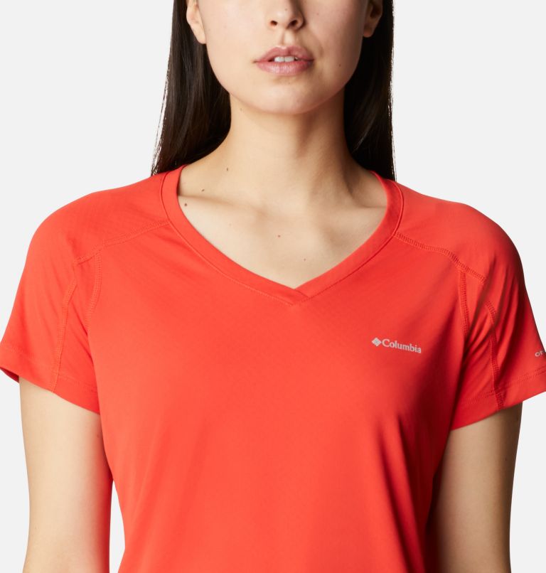 Women's Zero Rules Technical T-Shirt, Color: Bold Orange, image 4
