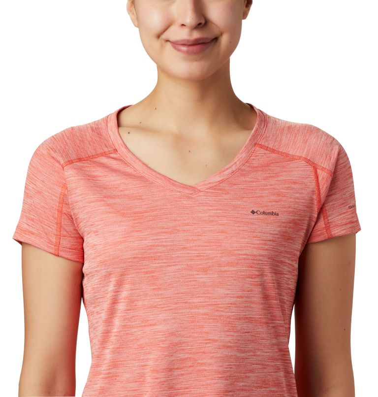 Zero Rules Short Sleeve Shirt, Color: Bright Poppy Heather, image 4