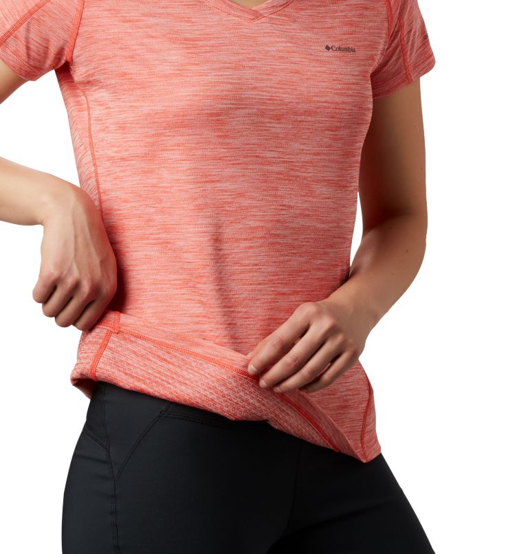 Zero Rules Short Sleeve Shirt, Color: Bright Poppy Heather, image 5