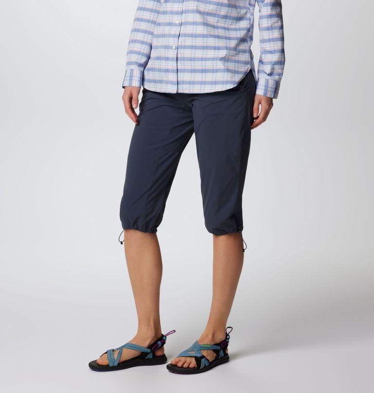 Women's Saturday Trail II Knee Pants, Color: India Ink, image 2
