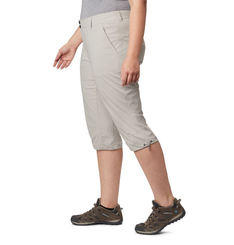 Women's Saturday Trail II Knee Pants - Plus Size, Color: Flint Grey, image 3