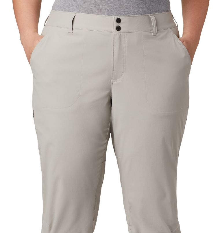 Women's Saturday Trail II Knee Pants - Plus Size, Color: Flint Grey, image 4