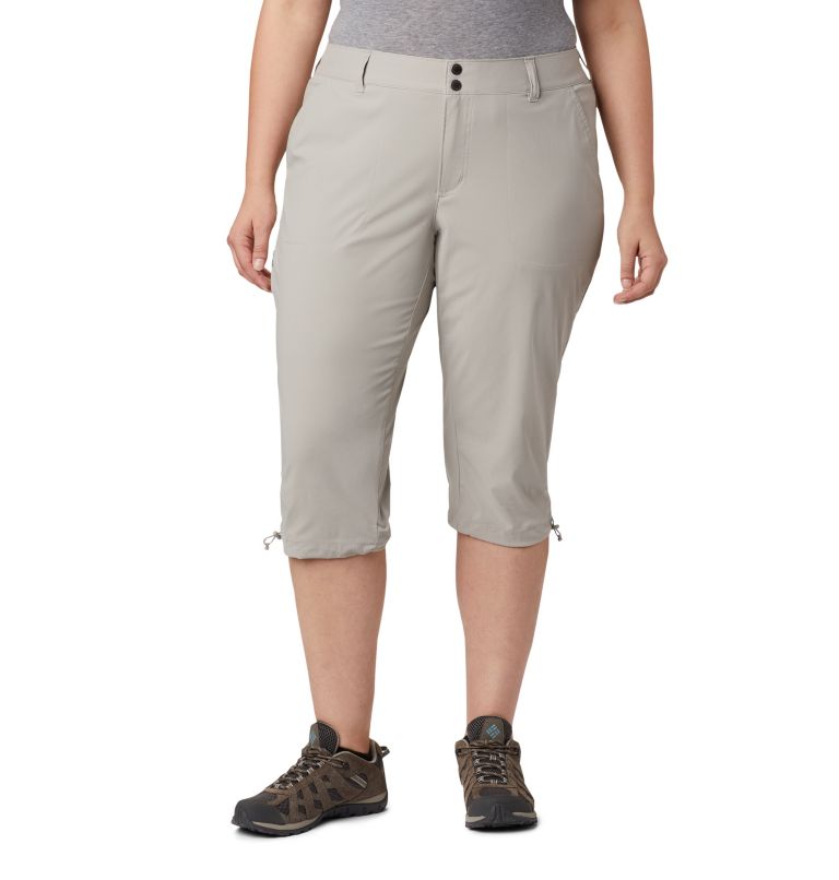 Women's Saturday Trail II Knee Pants - Plus Size, Color: Flint Grey, image 1