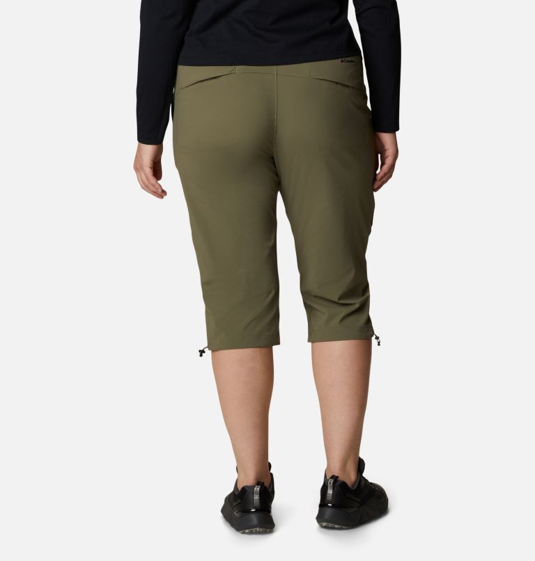 Women's Saturday Trail II Knee Pants - Plus Size, Color: Stone Green, image 2