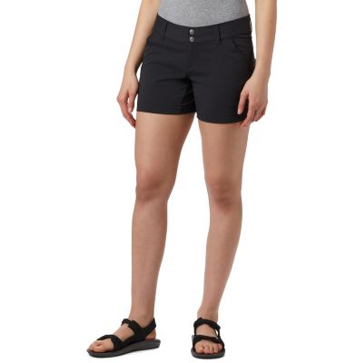 Ladies black walking shorts best sale