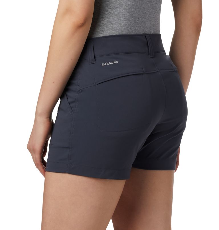 Women's Saturday Trail Shorts, Color: India Ink, image 3