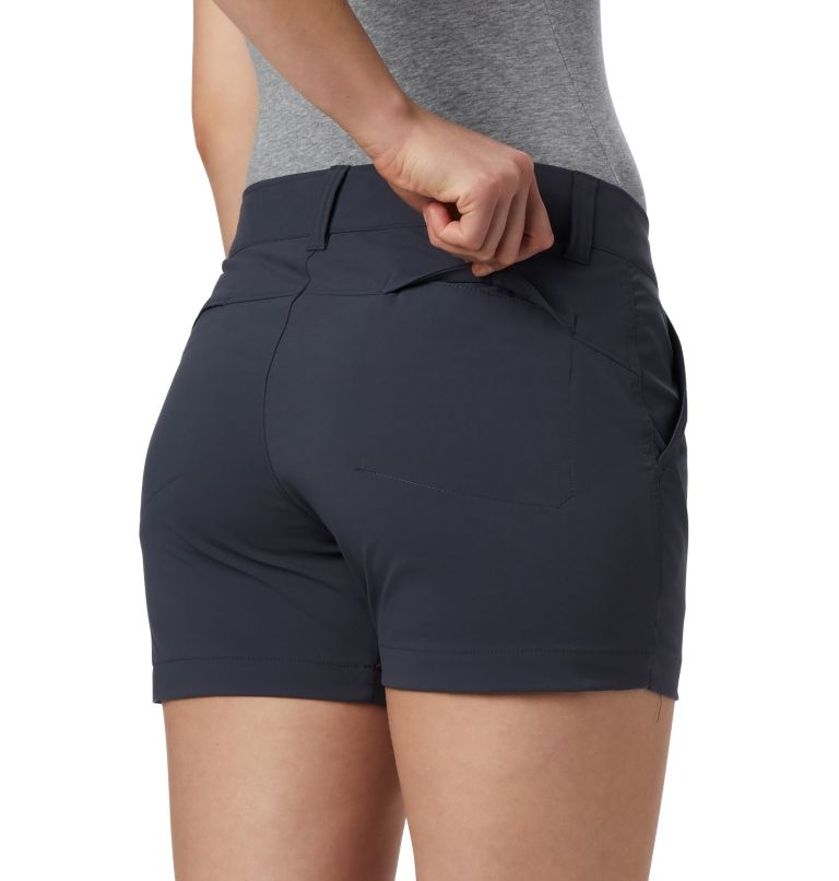Women's Saturday Trail Shorts, Color: India Ink, image 4