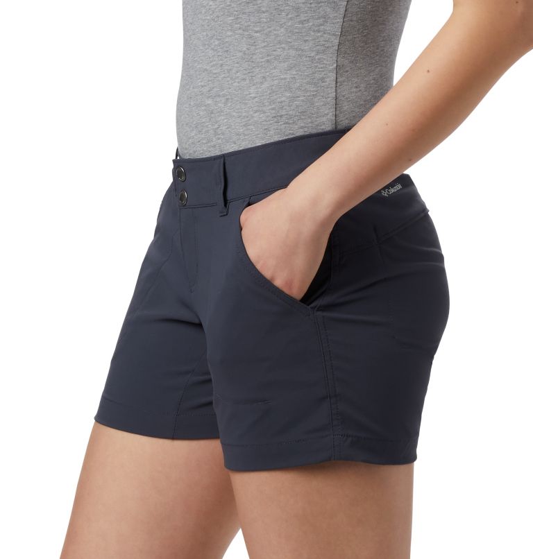Women's Saturday Trail Shorts, Color: India Ink, image 5