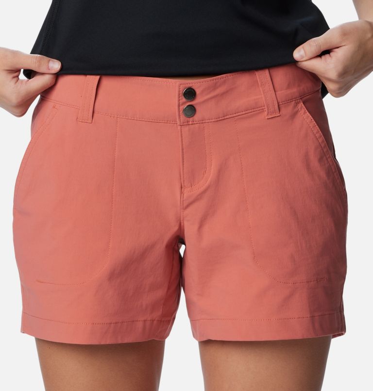 Saturday Trail Short | 639 | 6, Color: Dark Coral, image 4