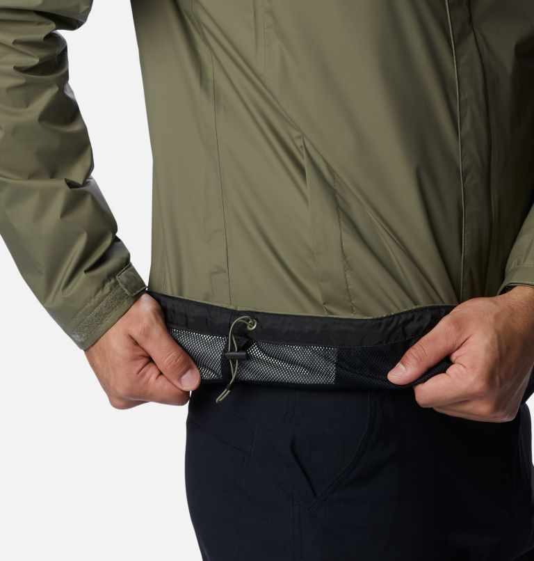 Thumbnail: Men's Watertight II Rain Jacket, Color: Stone Green, image 6