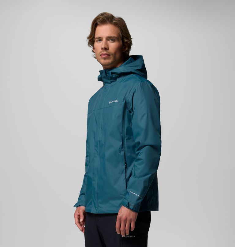 Men’s Watertight II Jacket, Color: Everblue, image 4