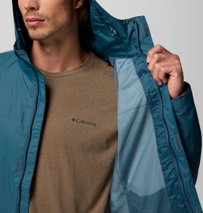 Men’s Watertight II Jacket, Color: Everblue, image 6