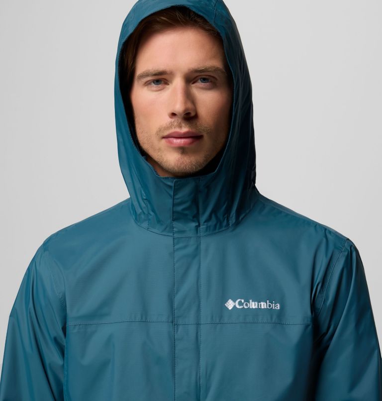 Men’s Watertight II Jacket, Color: Everblue, image 7