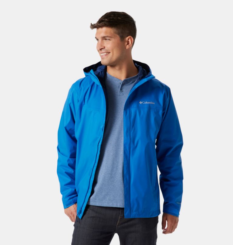 Men’s Watertight II Jacket, Color: Bright Indigo, image 5