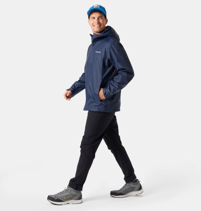 Navy on sale columbia jacket