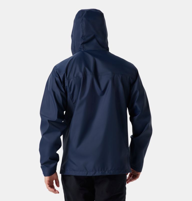 Men's Watertight II Rain Jacket, Color: Collegiate Navy, image 2
