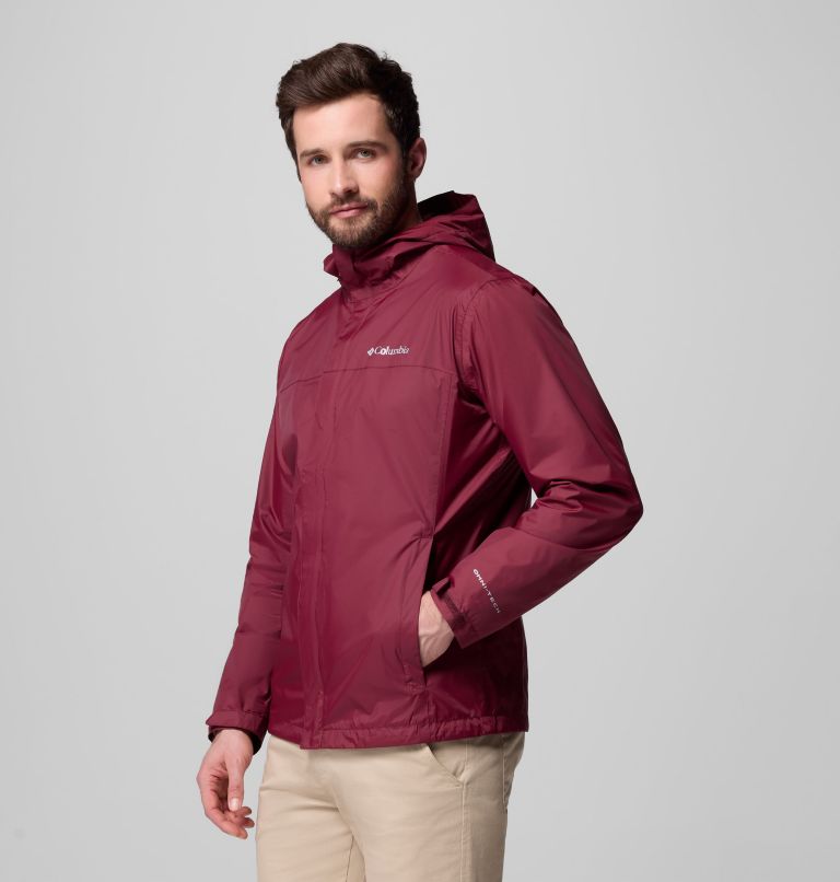 Men’s Watertight II Jacket, Color: Rich Wine, image 4