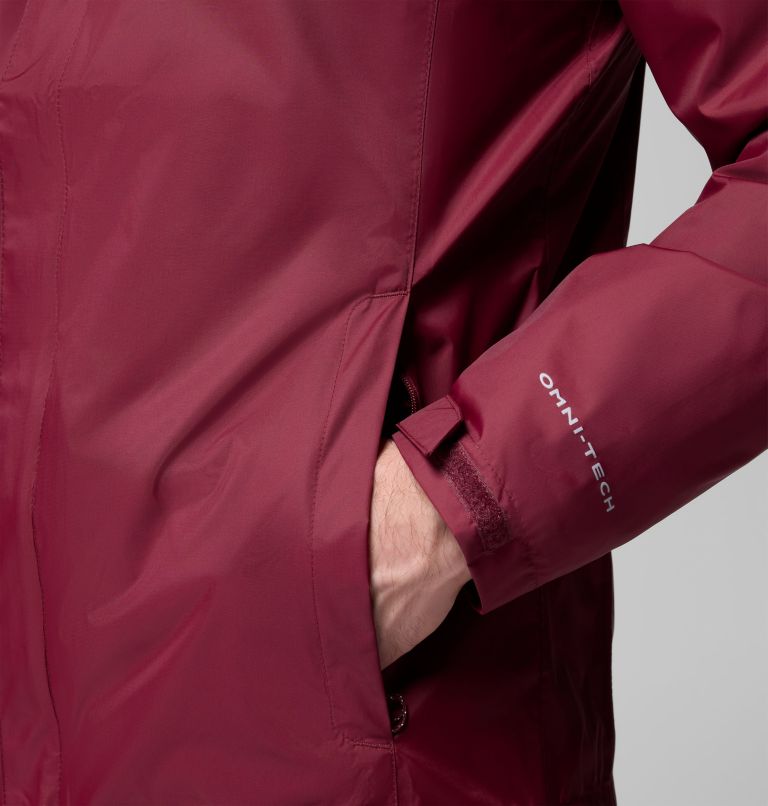 Men’s Watertight II Jacket, Color: Rich Wine, image 12
