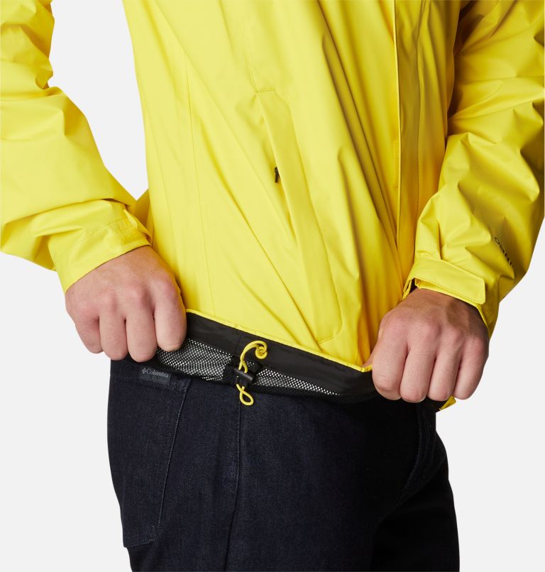 Thumbnail: Men's Watertight II Rain Jacket, Color: Laser Lemon, image 6