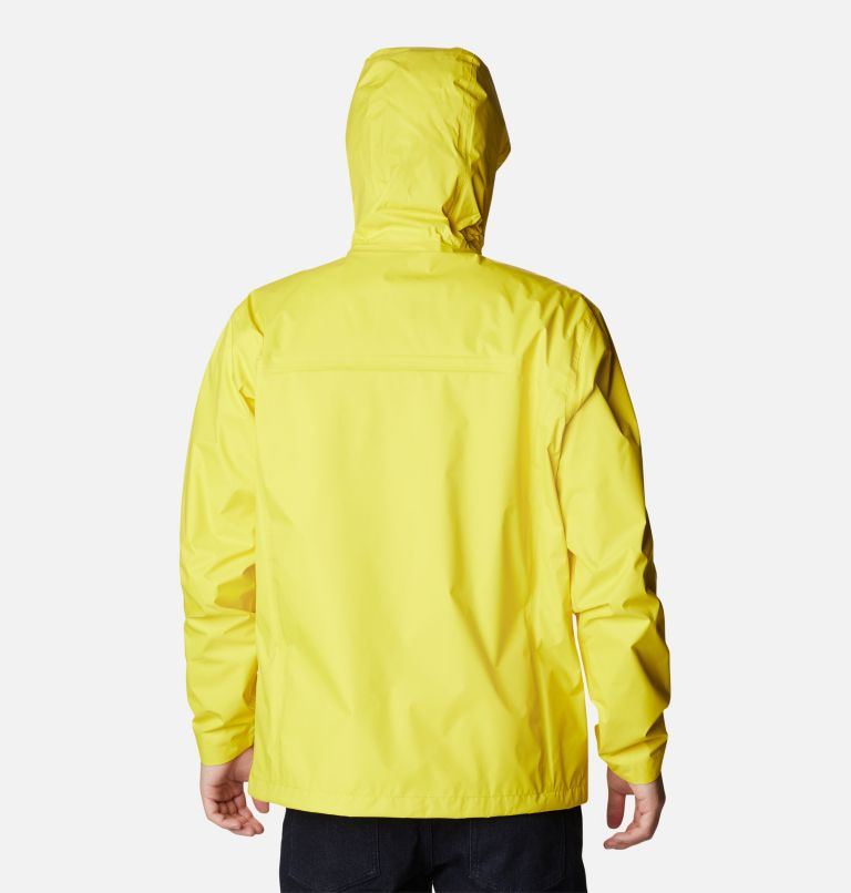 Men's Watertight II Rain Jacket, Color: Laser Lemon, image 2