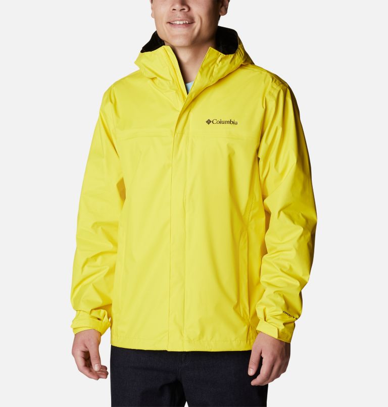 Thumbnail: Men's Watertight II Rain Jacket, Color: Laser Lemon, image 1