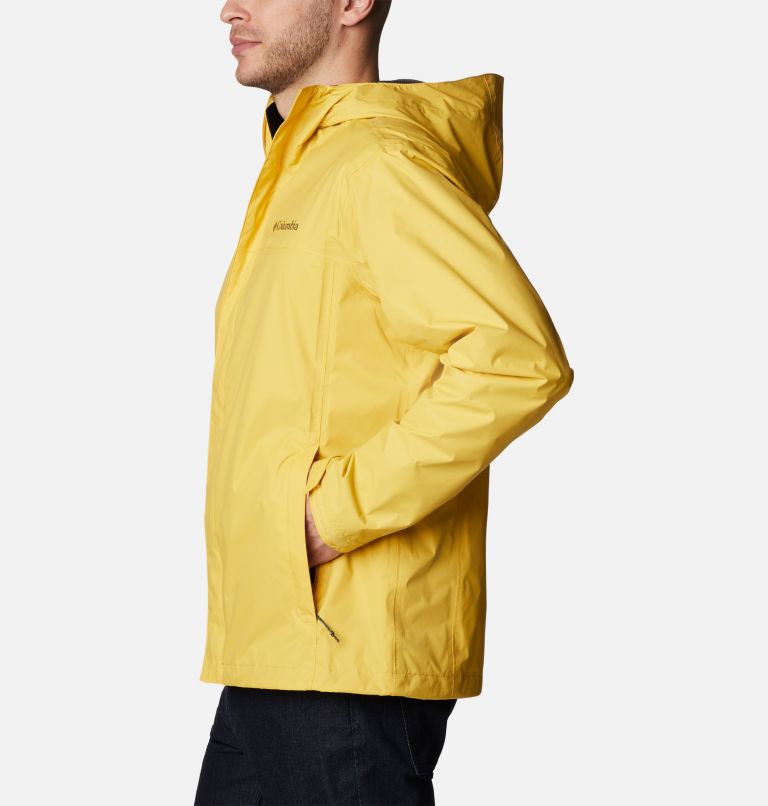 Men's Watertight II Rain Jacket, Color: Golden Nugget, image 3