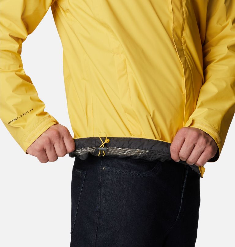Men's Watertight II Rain Jacket, Color: Golden Nugget, image 6