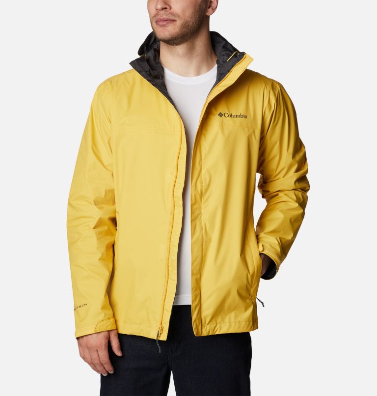 Thumbnail: Men's Watertight II Rain Jacket, Color: Golden Nugget, image 7