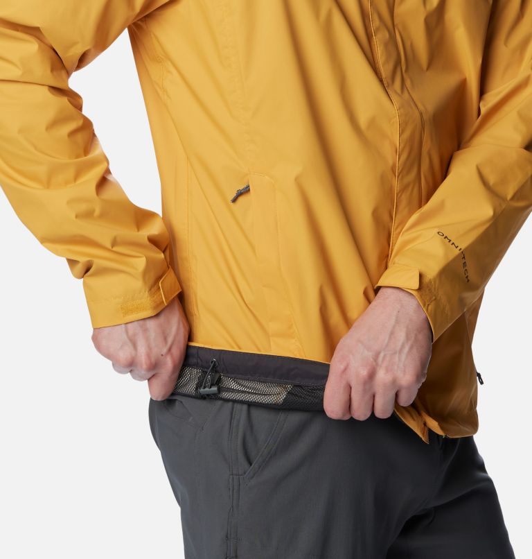 Thumbnail: Men's Watertight II Rain Jacket, Color: Raw Honey, image 6
