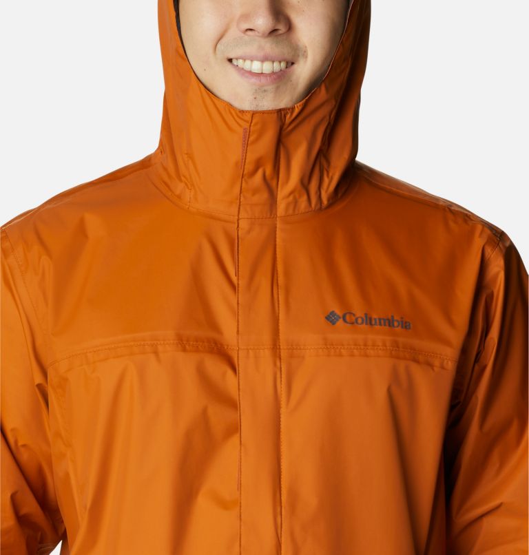 Men's Watertight II Rain Jacket, Color: Warm Copper, image 4