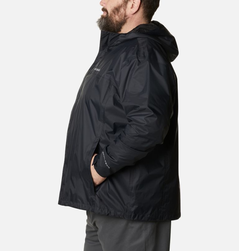 Men's Watertight II Rain Jacket - Big, Color: Black, image 3