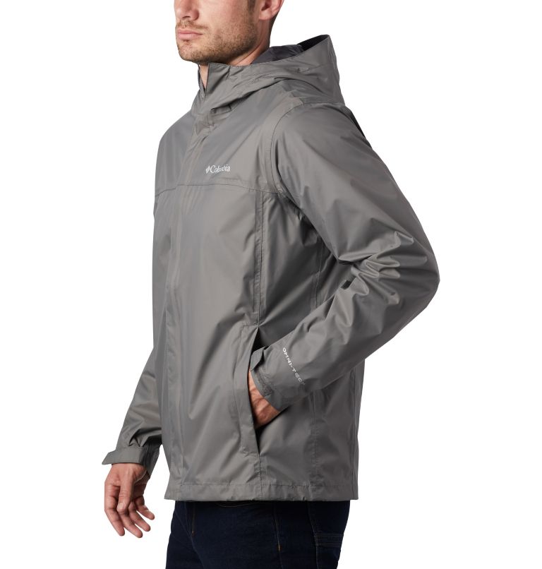 Men’s Watertight II Waterproof Jacket - Extended Size, Color: City Grey, image 3