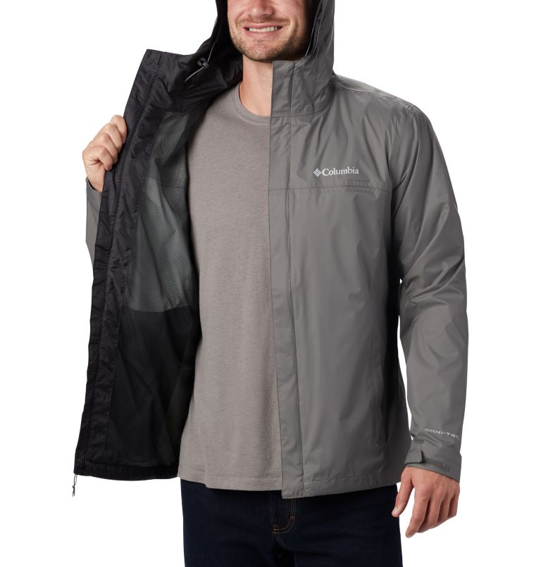 Men’s Watertight II Waterproof Jacket - Extended Size, Color: City Grey, image 5